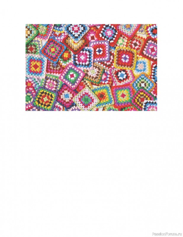 Вязаные проекты в книге «Not Your Granny's Granny Squares». Продолжение