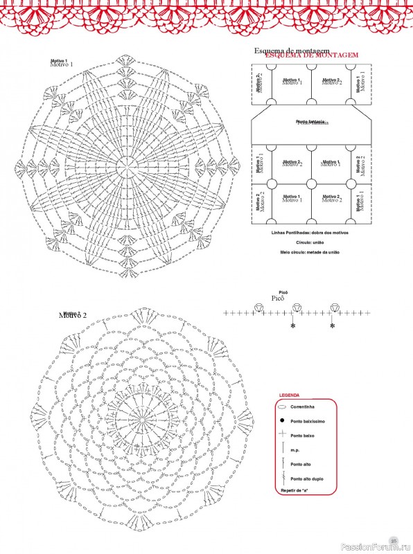 Вязаные проекты в журнале «Guia de Artesanato em Croche - Janeiro 2025»