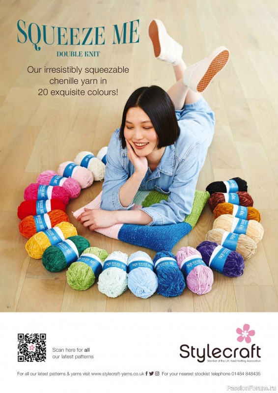 Вязаные проекты крючком в журнале «Simply Crochet №152 2024»