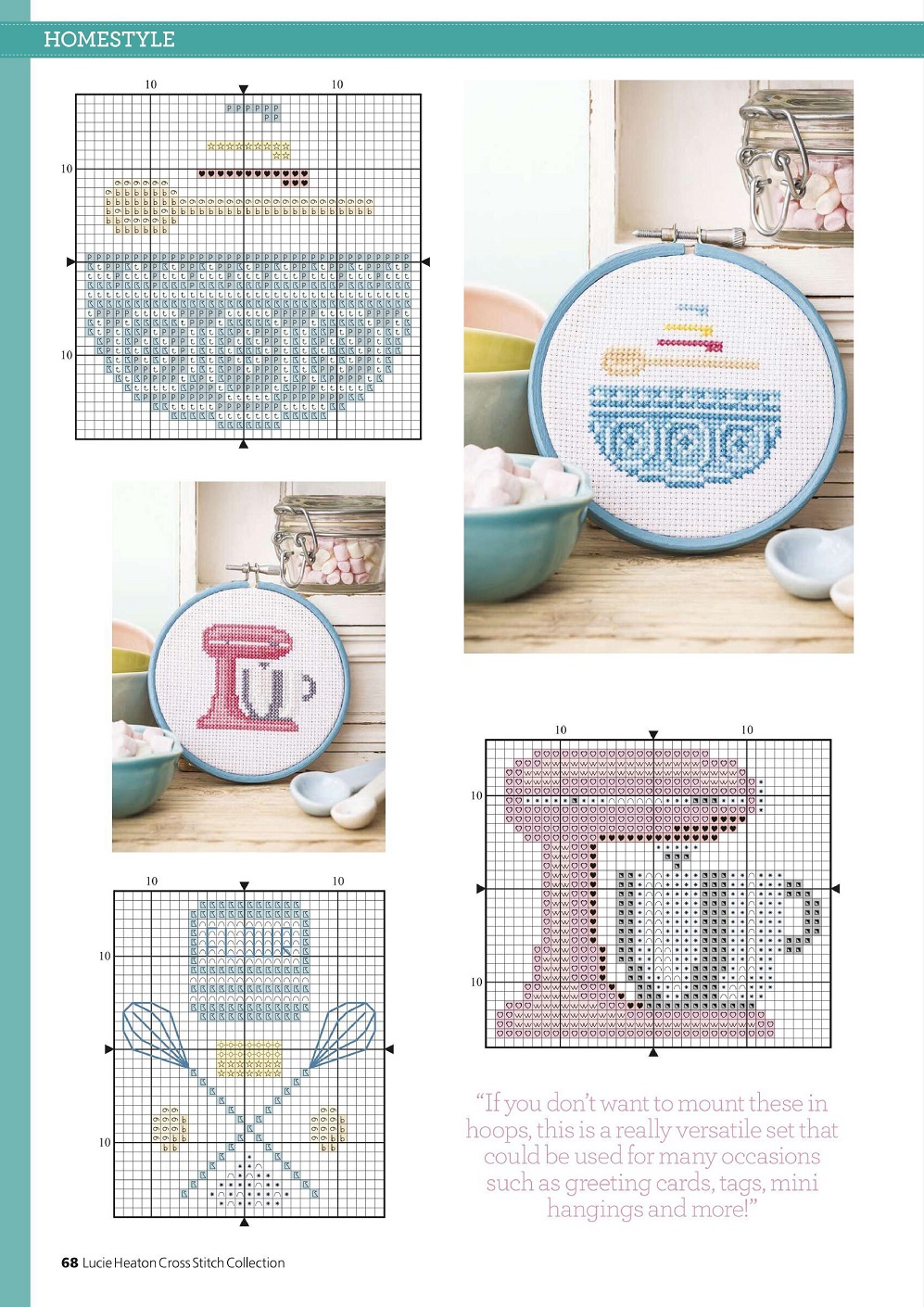 Журнал "Cross Stitch Collection - Lucie Heaton" 2021