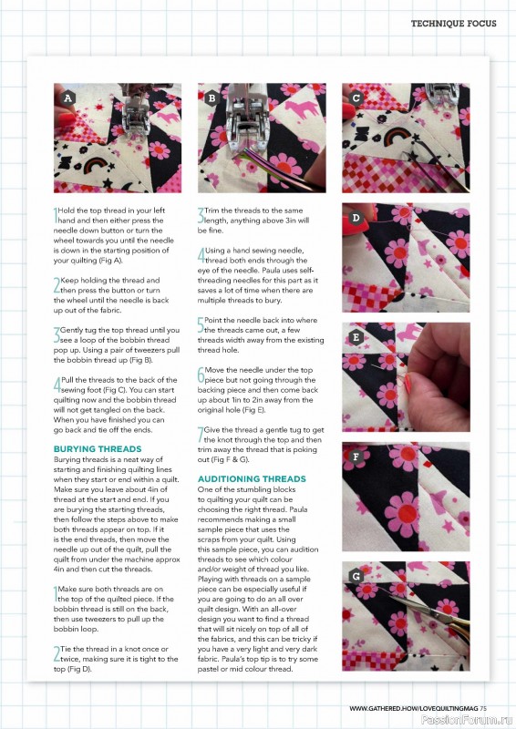 Коллекция проектов для рукодельниц в журнале «Love Patchwork & Quilting №145 2024»
