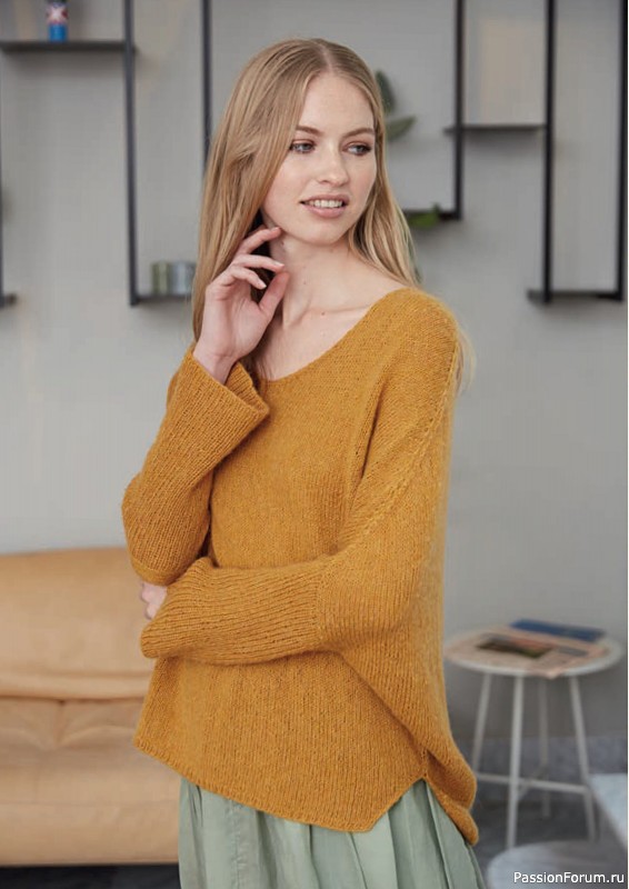 Вязаные модели в журнале «Burda Stricken №1 2021»