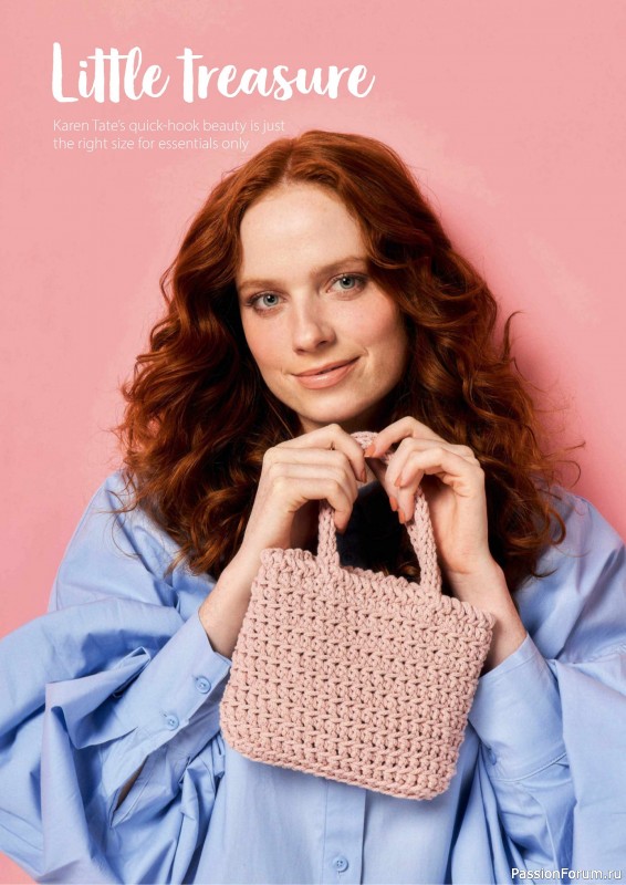 Вязаные проекты крючком в журнале «Simply Crochet №154 2024»