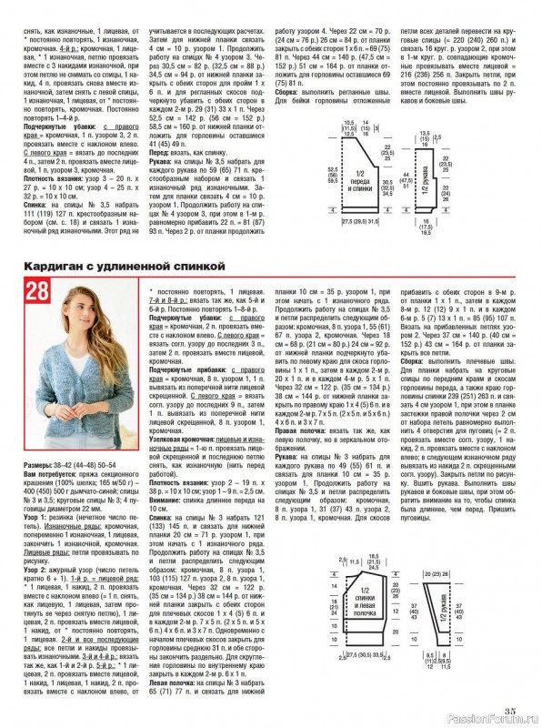 Вязаные модели в журнале «Сабрина №8 2024»