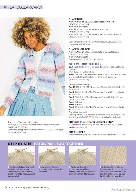 Вязаные проекты крючком в журнале «Simply Knitting №263 2025»