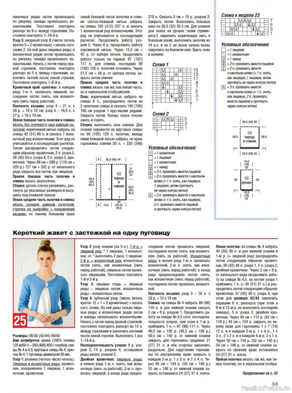 Вязаные модели в журнале «Сабрина №8 2024»