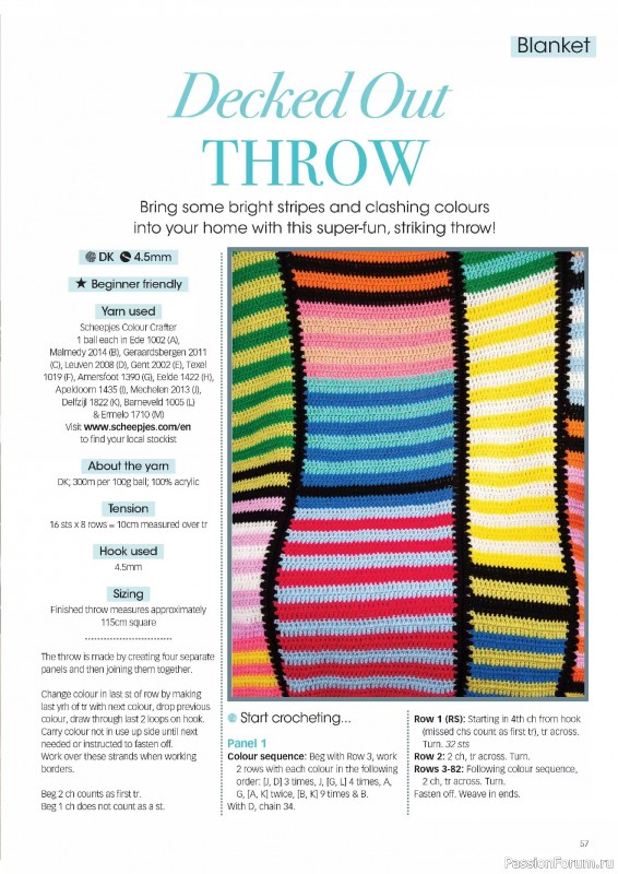 Вязаные проекты крючком в журнале «Crochet Now №122 2025»