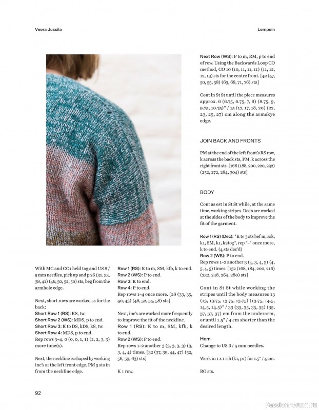 Вязаные проекты в книге «52 Weeks of Scrap Yarn»