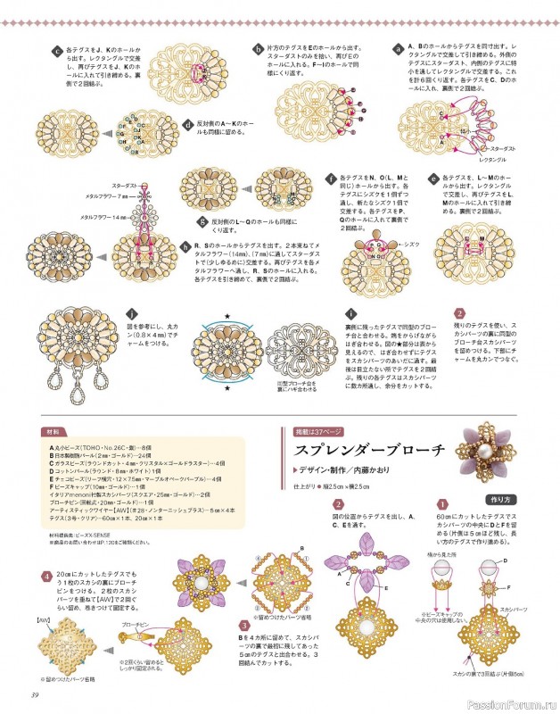 Коллекция проектов для рукодельниц в журнале «Bead friend - Autumn 2023»