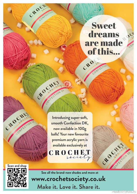 Вязаные проекты крючком в журнале «Crochet Now №115 2024»