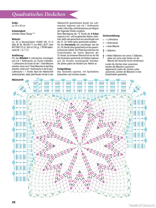 Вязаные проекты крючком в журнале «FiletHakeln Leicht gemacht №2 2025»