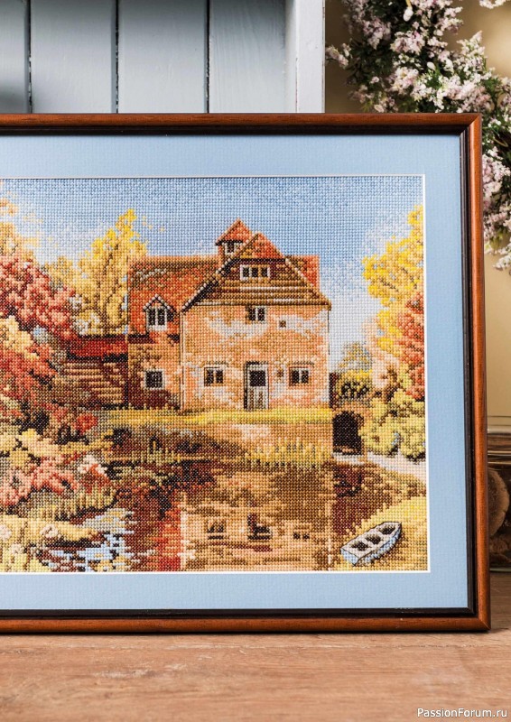 Коллекция вышивки в журнале «Cross Stitch Gold - Scenery Collection 2022»