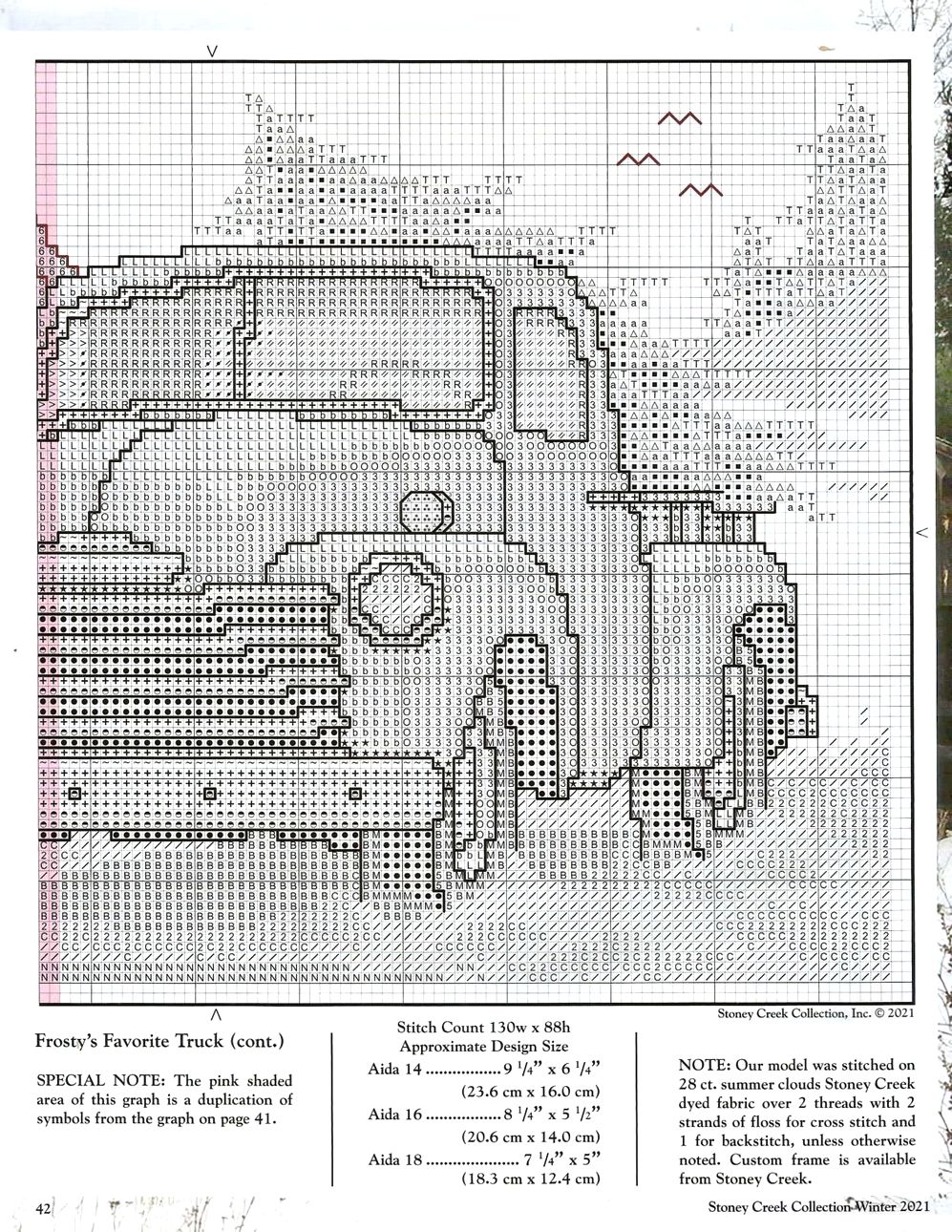 Журнал для вышивальщиц "Stoney Creek Cross Stitch Collection - Winter 2021"