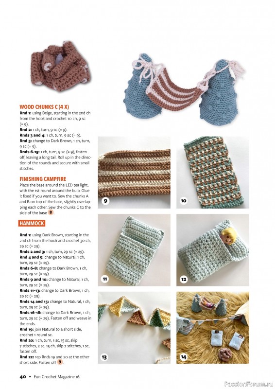 Вязаные проекты крючком в журнале «Fun Crochet Magazine №16 2024»