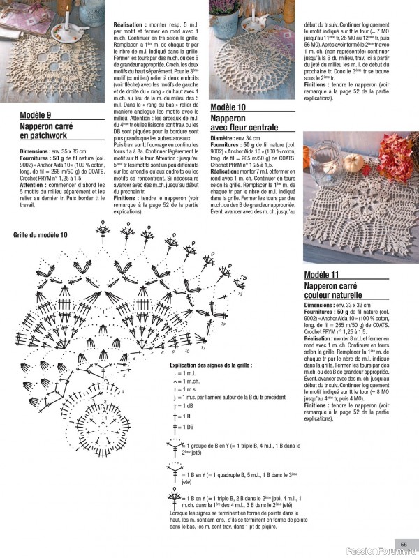 Вязаные проекты крючком в журнале «Le Monde du Crochet №33 2023»