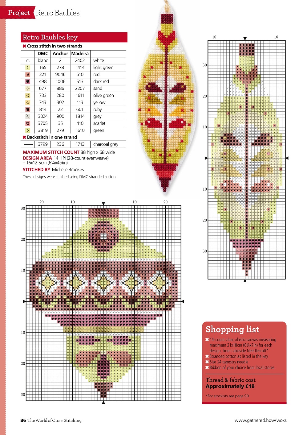 Журнал "The World of Cross Stitching" №313 2021