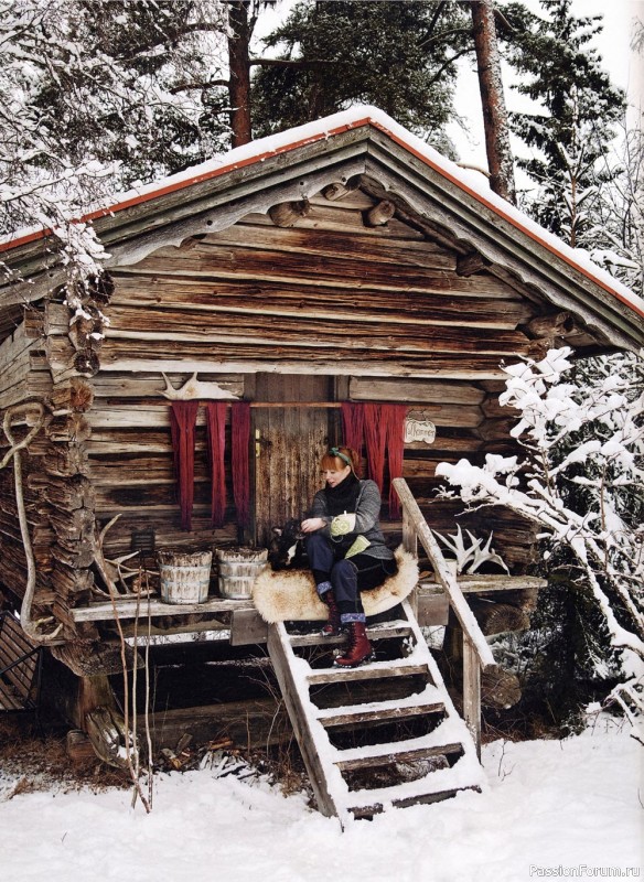 Коллекция моделей с жаккардовыми узорами в книге «Варежки, носочки и шапочки»