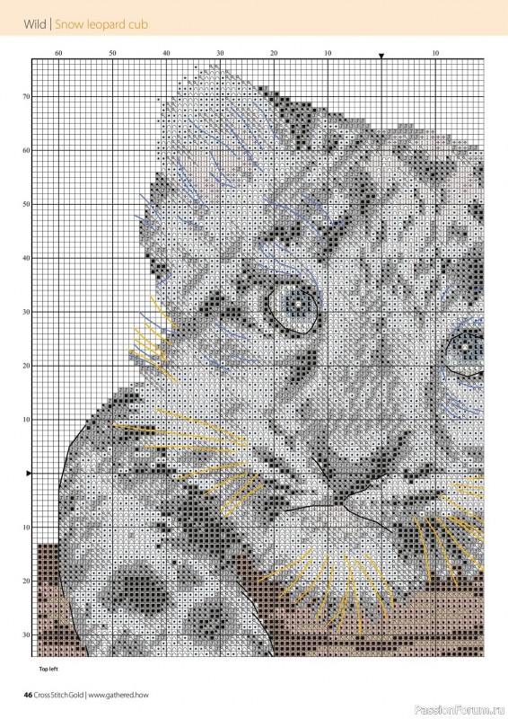 Коллекция вышивки в журнале «Cross Stitch Gold - Animal Collection 2023»