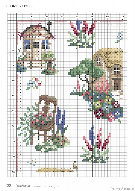 Коллекция вышивки в журнале «CrossStitcher №413 2024»