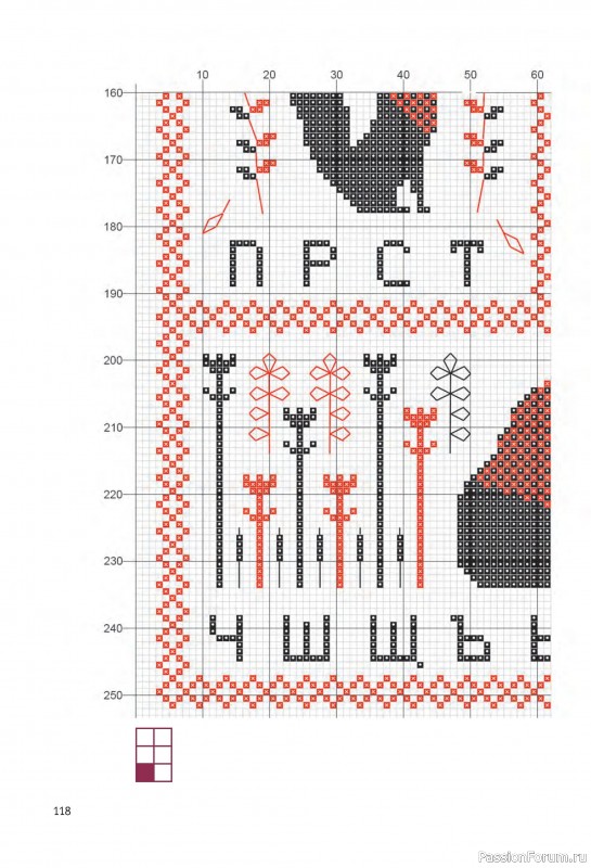 Коллекция вышивки в журнале «Русские узоры»