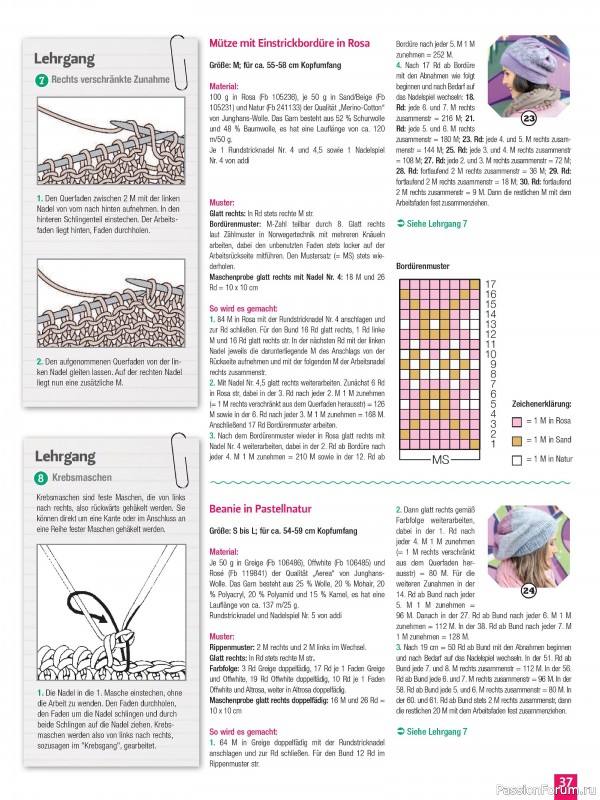 Вязаные модели в журнале «Sandra Sonderheft SA291 2024»