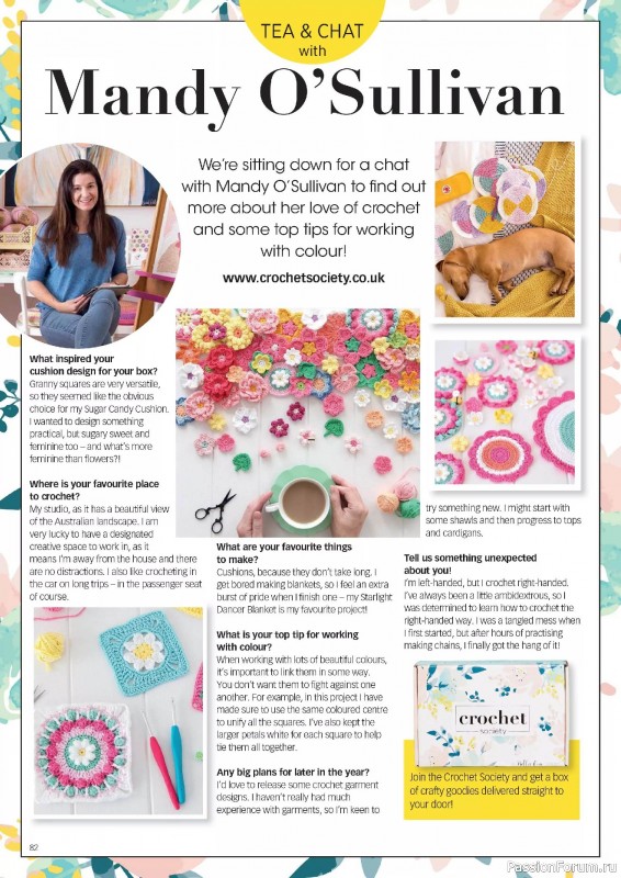 Вязаные проекты крючком в журнале «Crochet Now №122 2025»