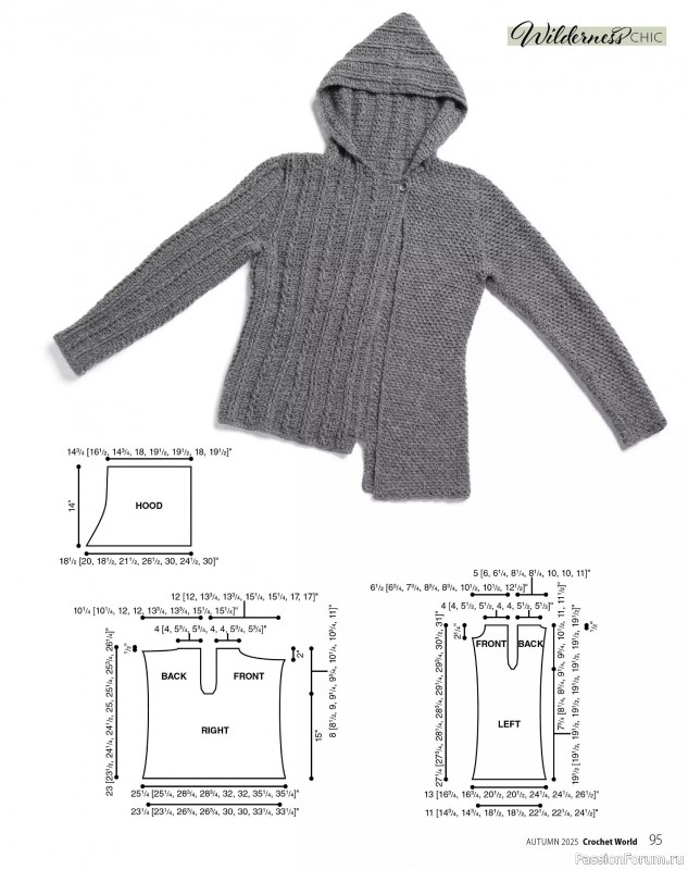 Вязаные проекты крючком в журнале «Crochet World - Autumn 2025»