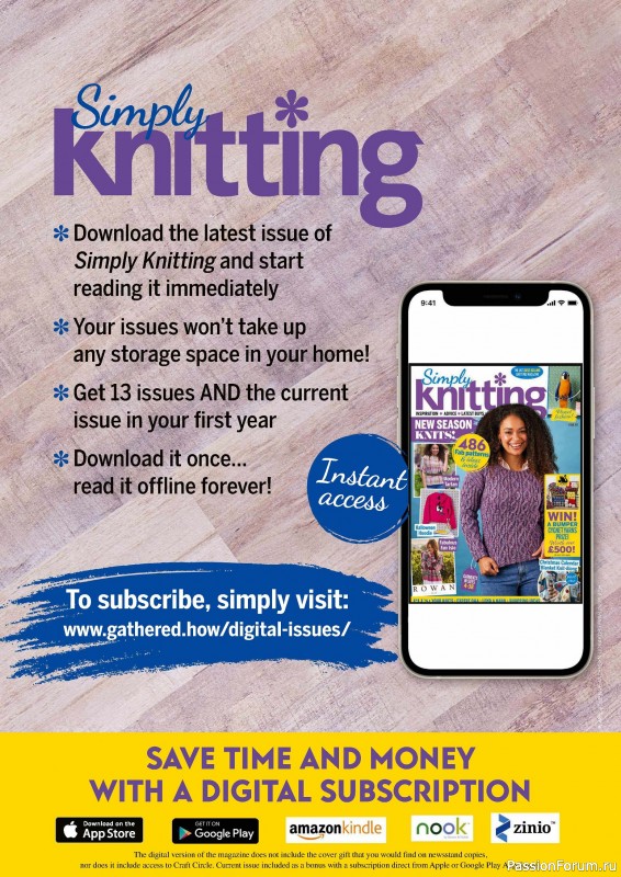 Вязаные проекты крючком в журнале «Simply Knitting №255 2024»