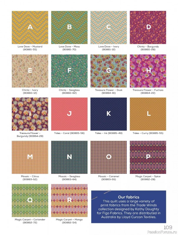 Коллекция проектов для рукодельниц в журнале «Quilters Companion №133 2025»