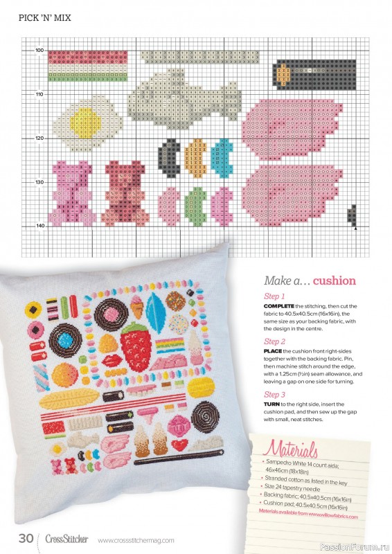 Коллекция вышивки в журнале «CrossStitcher №420 2025»