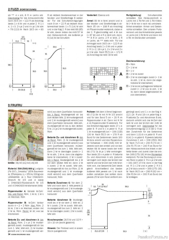 Вязаные модели в журнале «Verena Stricktrends №1 2023»