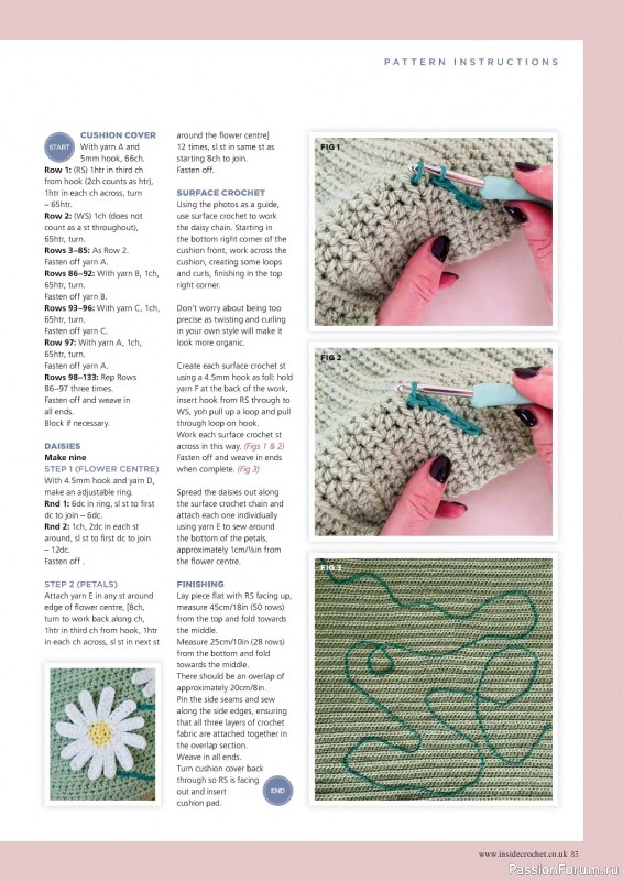 Вязаные проекты крючком в журнале «Inside Crochet №156 2023»