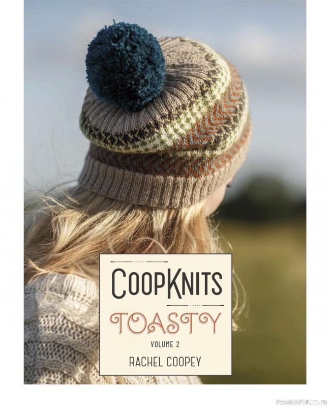 Коллекция моделей шапок в книге «Coop Knits Toasty - Volume 1-2»