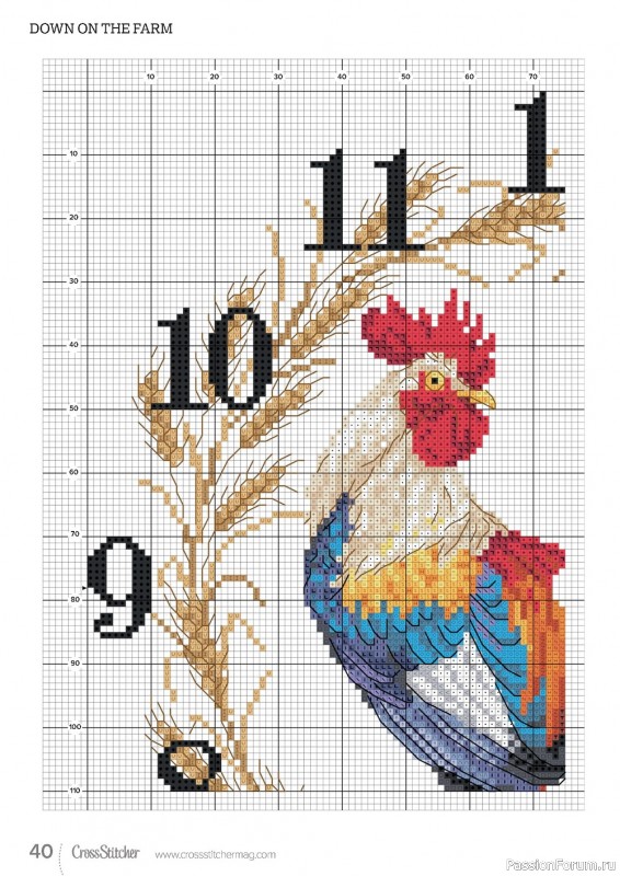 Коллекция вышивки в журнале «CrossStitcher №393 2023»