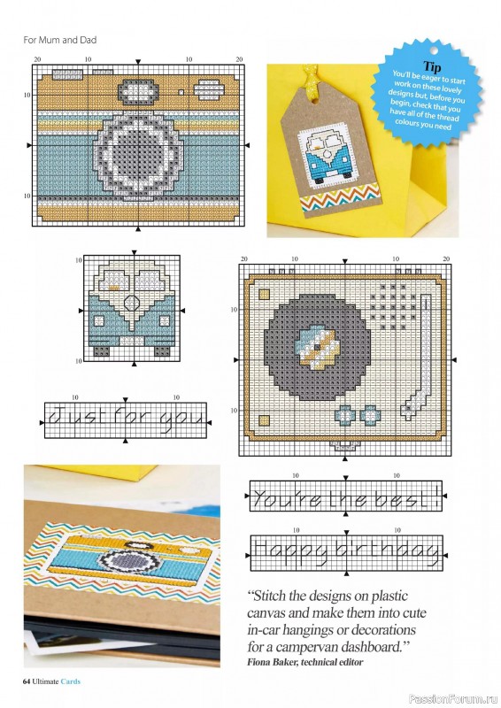 Коллекция вышивки в журнале «Ultimate CrossStitch Cards №58 2025»