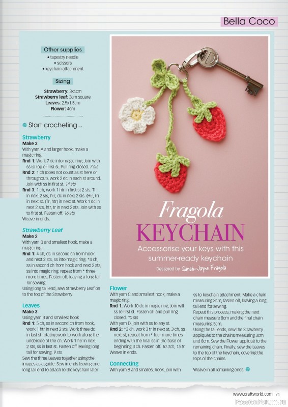 Вязаные проекты крючком в журнале «Crochet Now №109 2024»