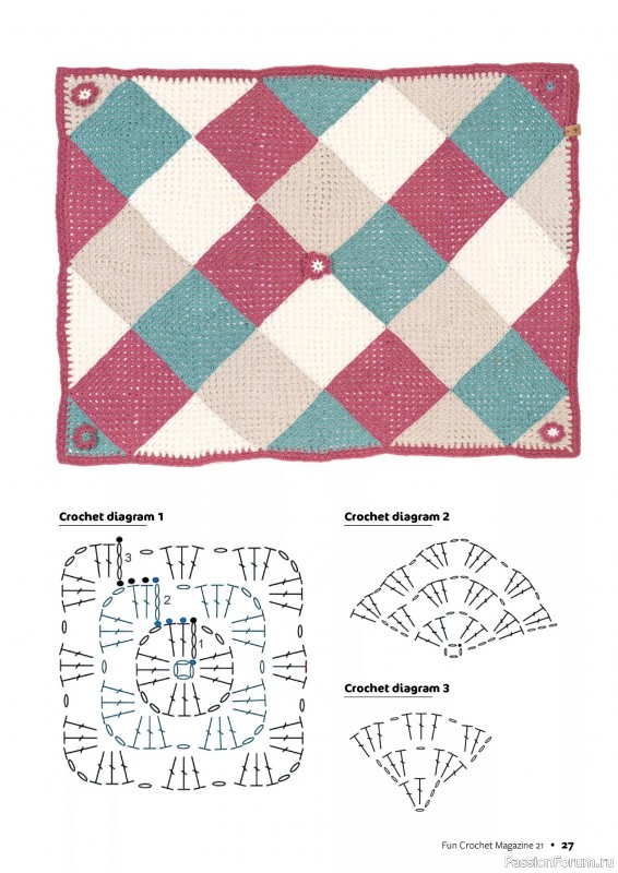 Вязаные проекты крючком в журнале «Fun Crochet Magazine №21 2025»