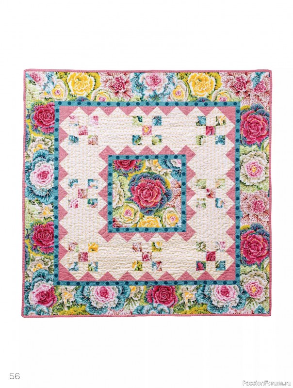 Коллекция проектов для рукодельниц в журнале «Quilters Companion №133 2025»
