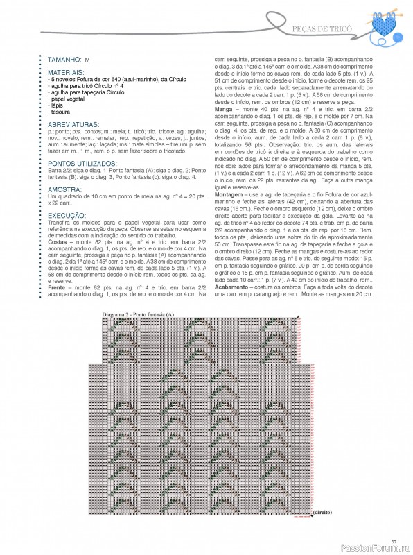 Вязаные проекты в журнале «Guia de Pontos Trico Especial 2018»