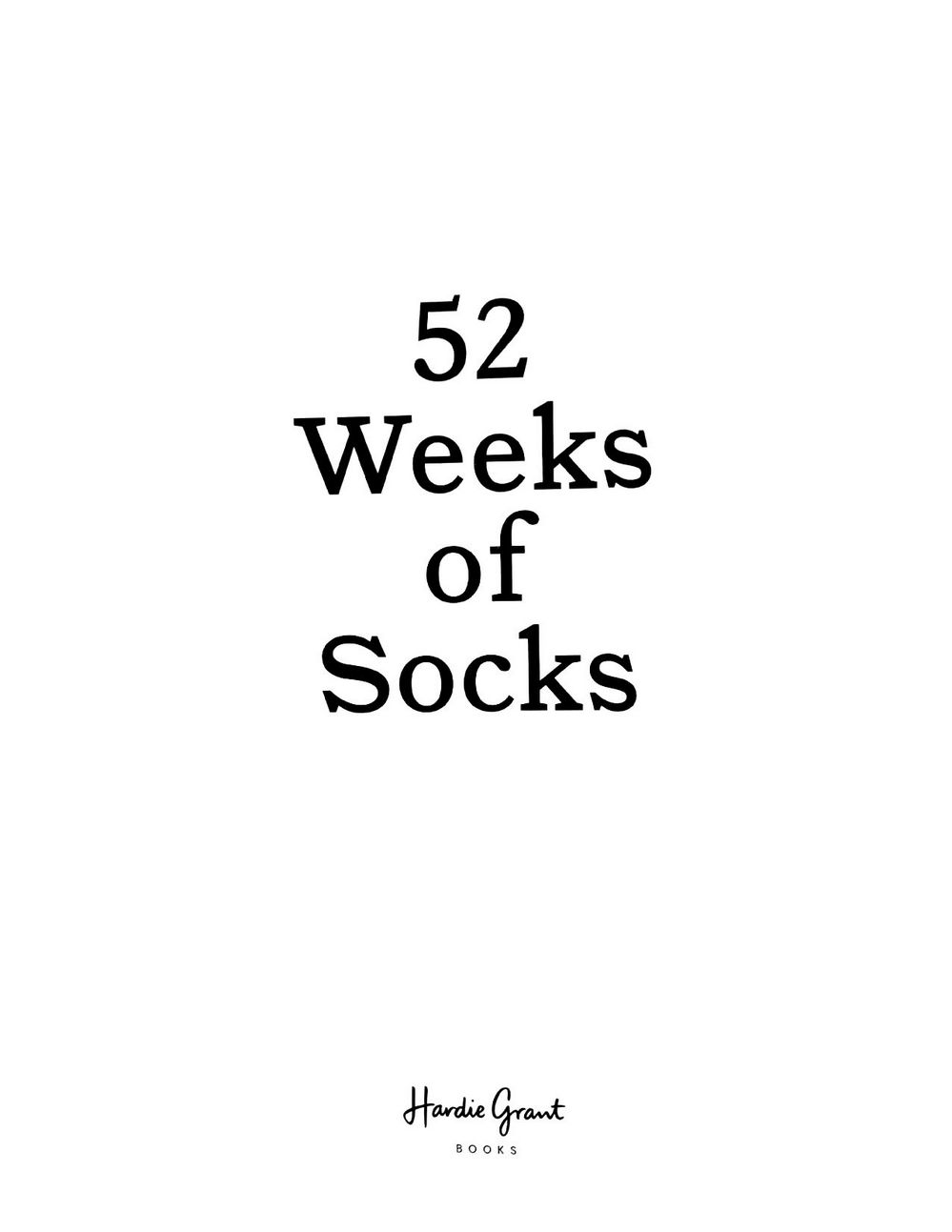 Коллекция моделей носков в книге «52 Weeks of Socks»