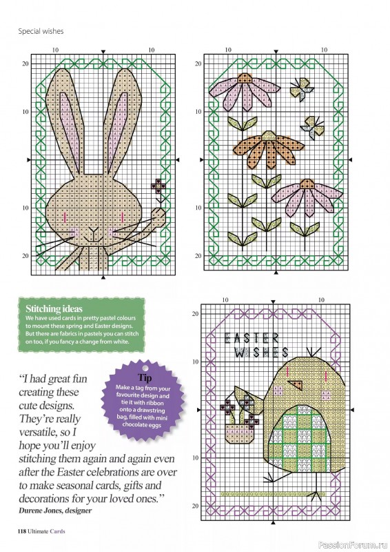 Коллекция вышивки в журнале «Ultimate CrossStitch Cards №58 2025»