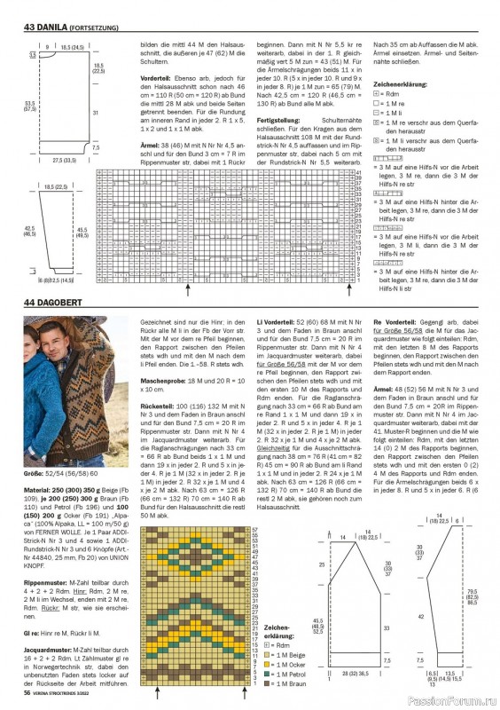 Вязаные модели в журнале «Verena Stricken №3 2022»