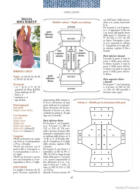 Вязаные модели в журнале «Piu Maglia №30 2022»