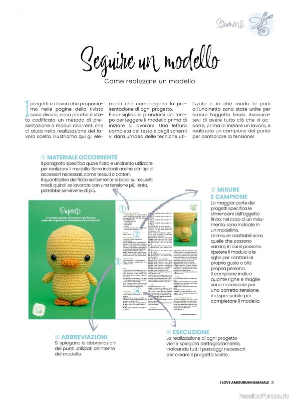 Вязаные проекты крючком в журнале « I Love Amigurumi Manuale №5 2025»