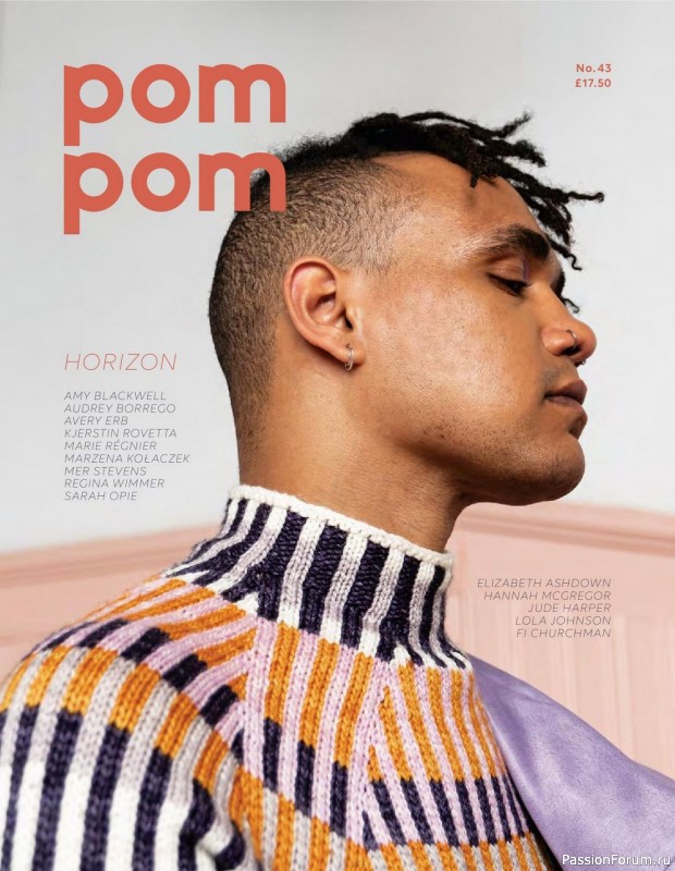 Вязаные модели спицами в журнале «Pom Pom Quarterly №43 2023»