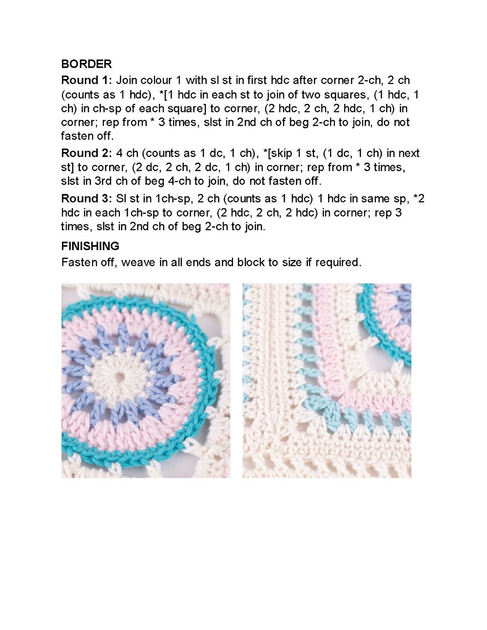 Коллекция проектов крючком в книге «100 Crochet Tiles»