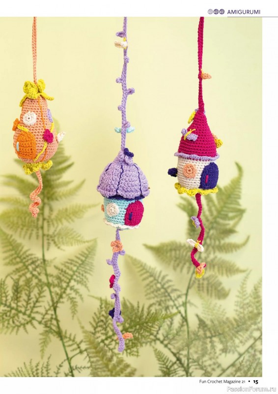 Вязаные проекты крючком в журнале «Fun Crochet Magazine №21 2025»