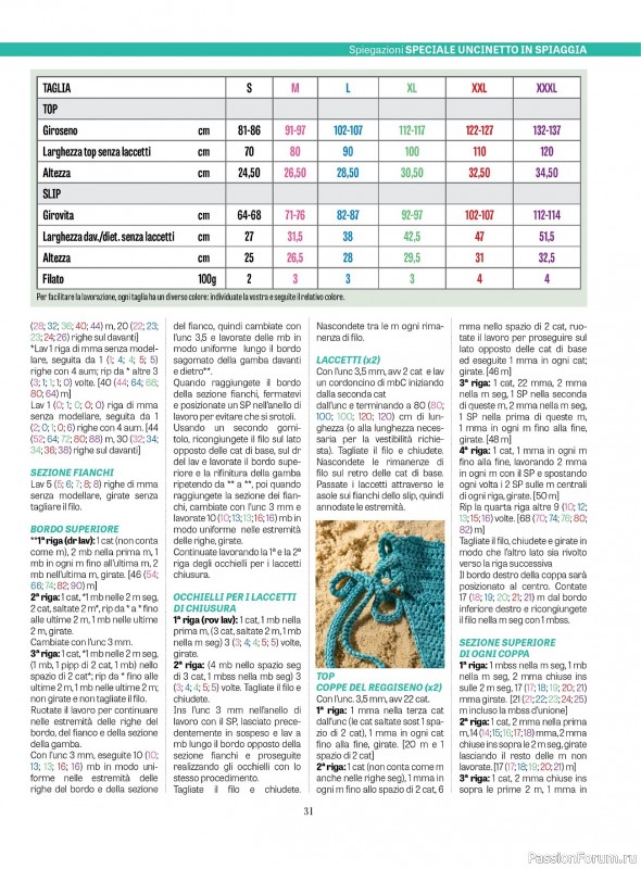 Вязаные проекты крючком в журнале «L'uncinetto di Gio №44 2024»