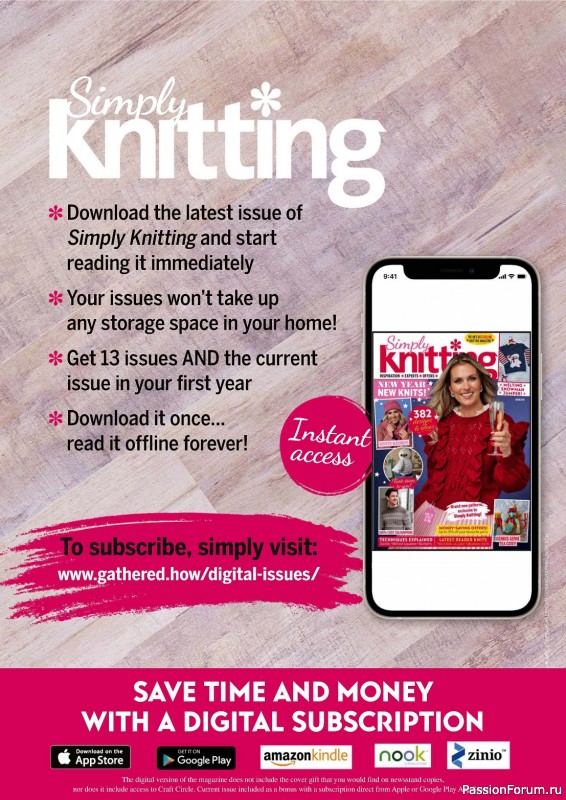 Вязаные проекты в журнале «Simply Knitting №245 2023»