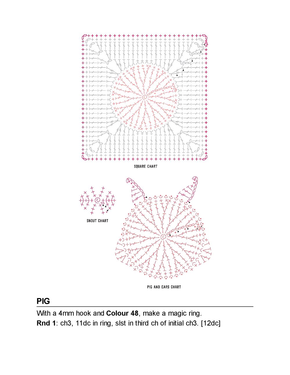 Коллекция "бабушкиных квадратов" в книге «3D Animal Granny Squares»